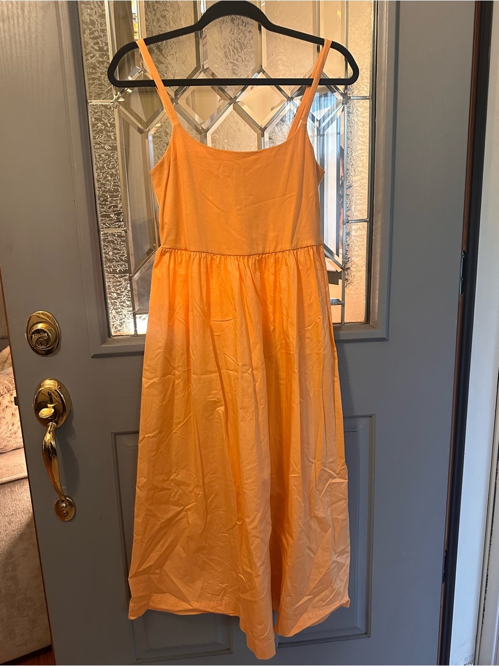 Old Navy Orange Spaghetti-Strap Sundress